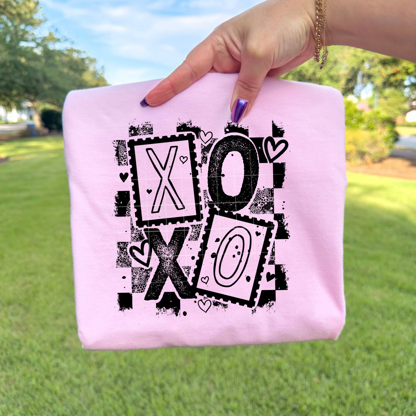 XOXO tee (Black Ink)