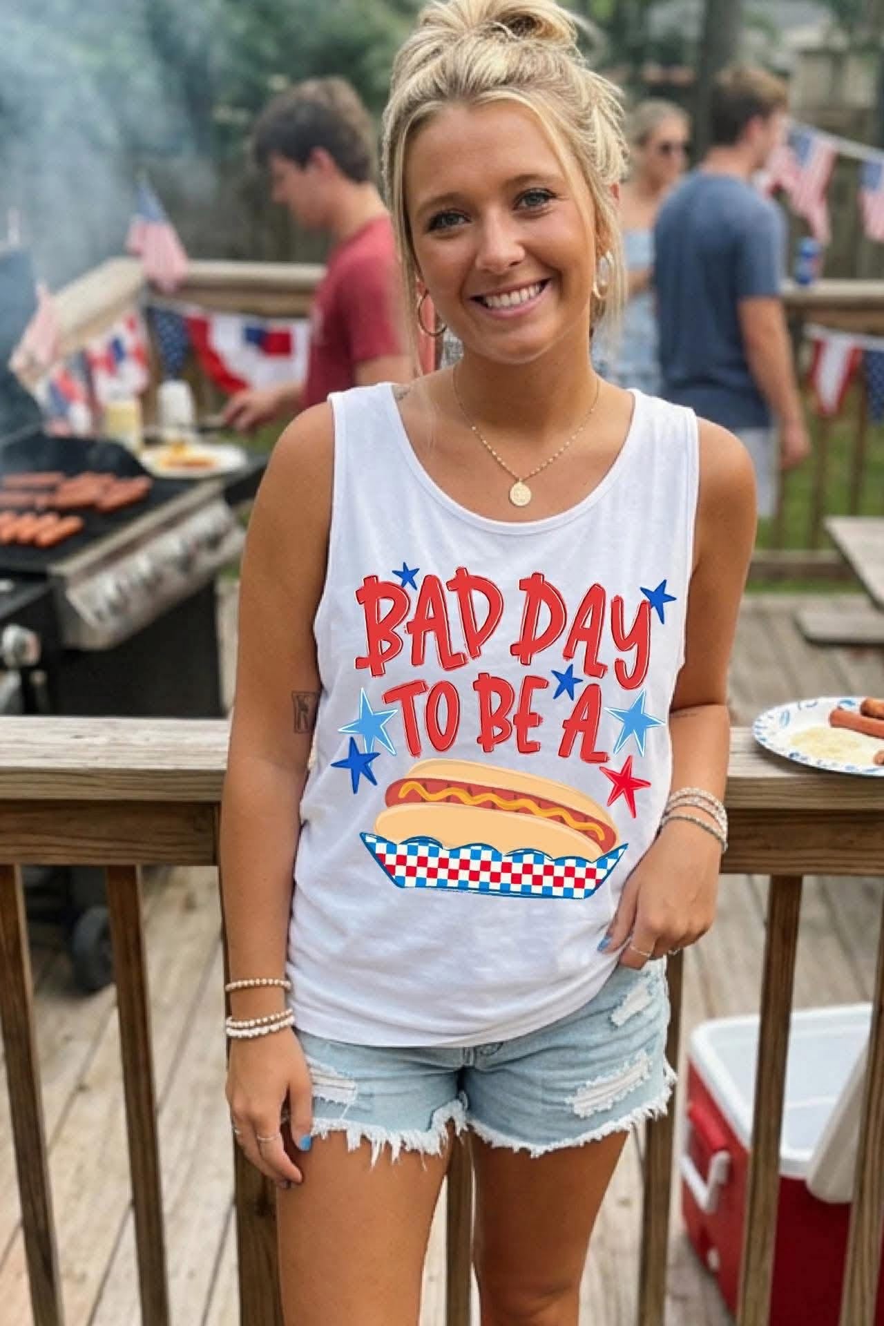 It's a bad day to be a Hotdog tee