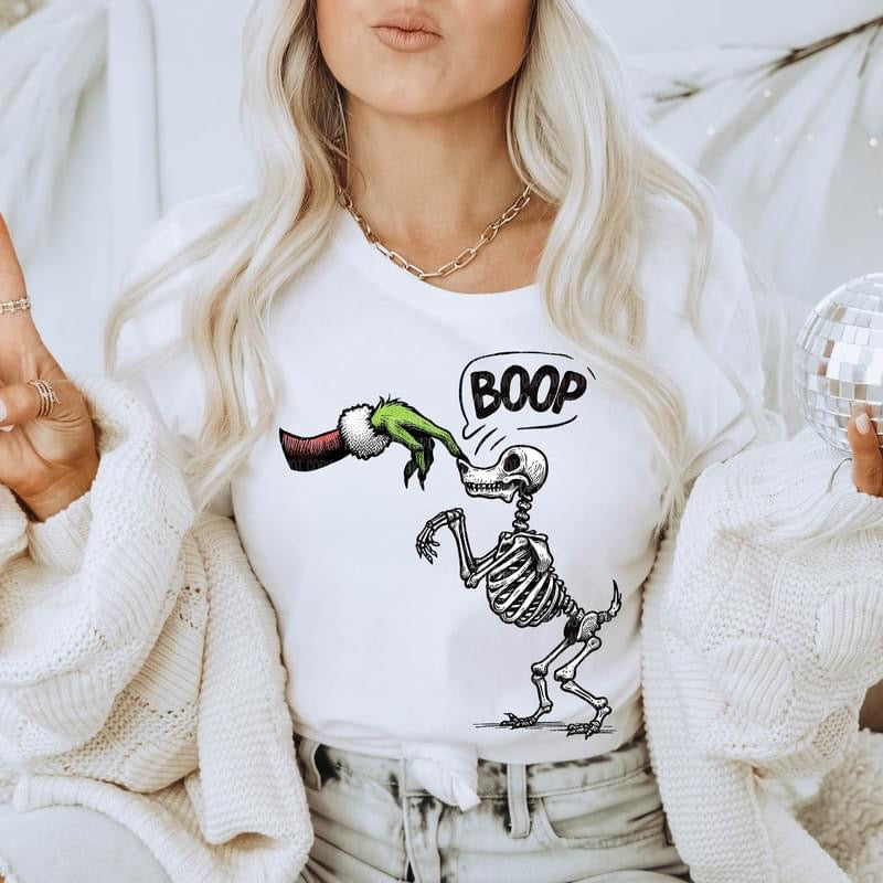 Boop the Snoot Christmas tee