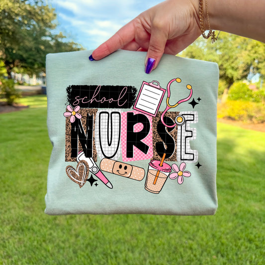 School Nurse tee
