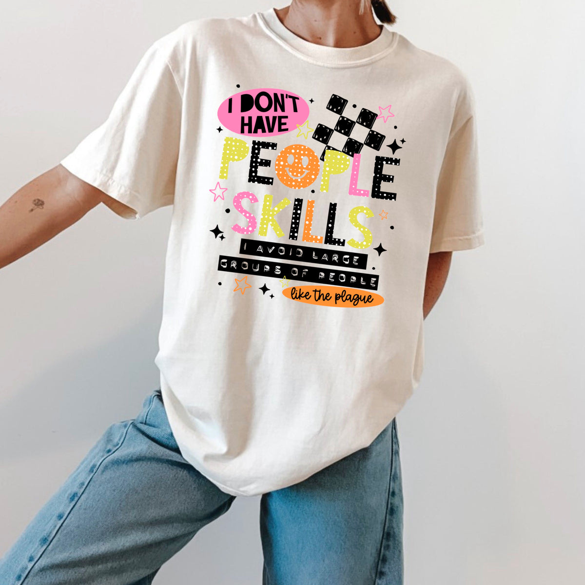 People Skills tee (Black Ink)
