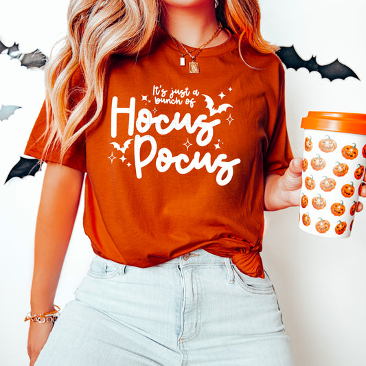 Hocus Pocus tee (White Ink)