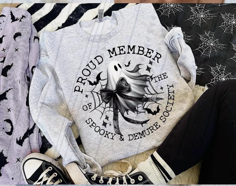 Spooky & Demure Society tee