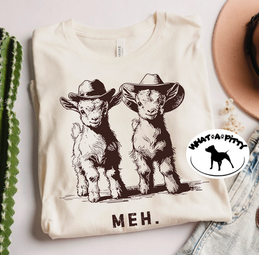 Meh goats tee