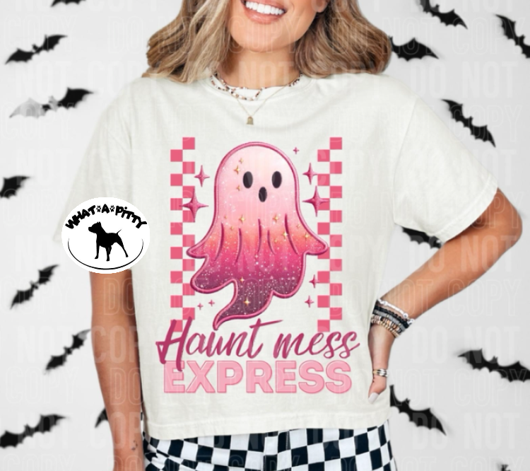 Haunt Mess Express tee