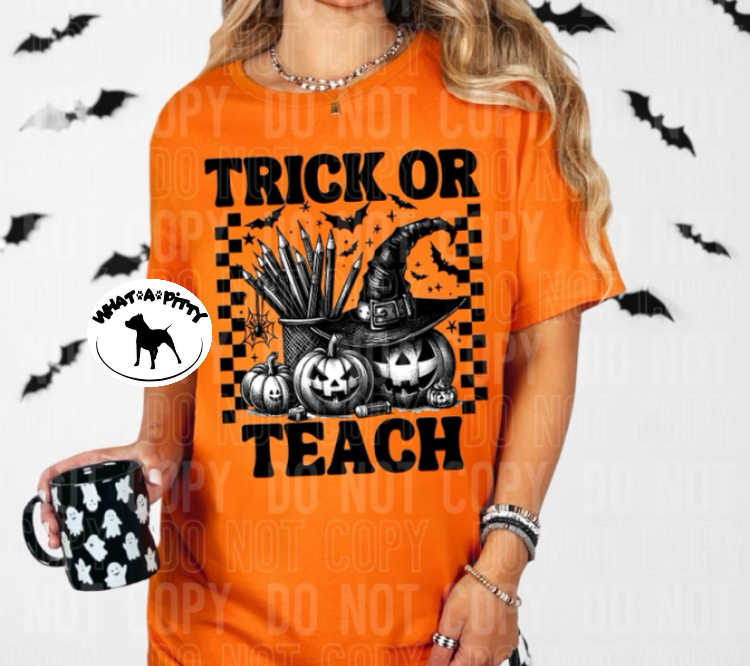 Trick or TEACH tee