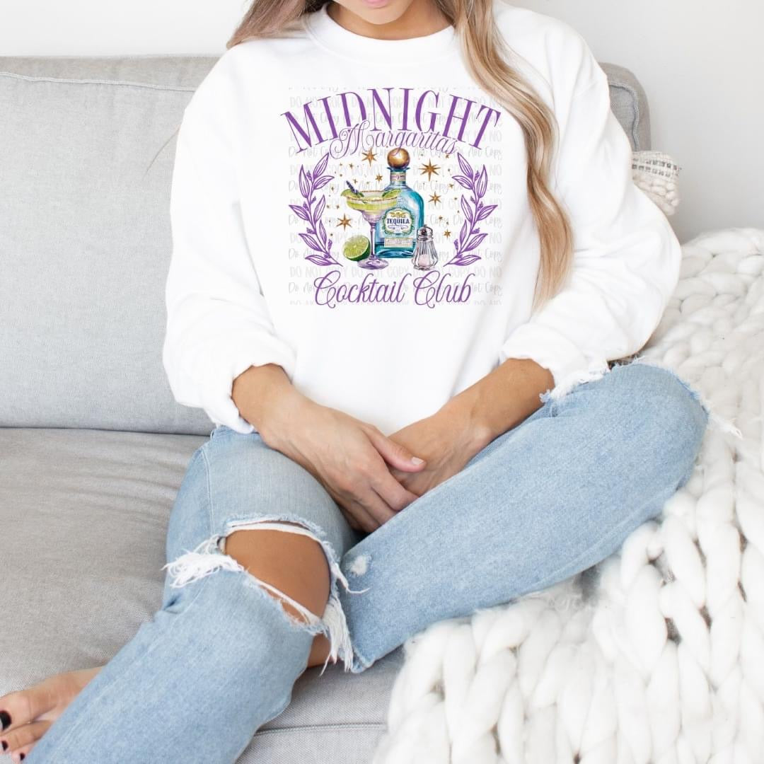 Midnight Margaritas Cocktail Club tee