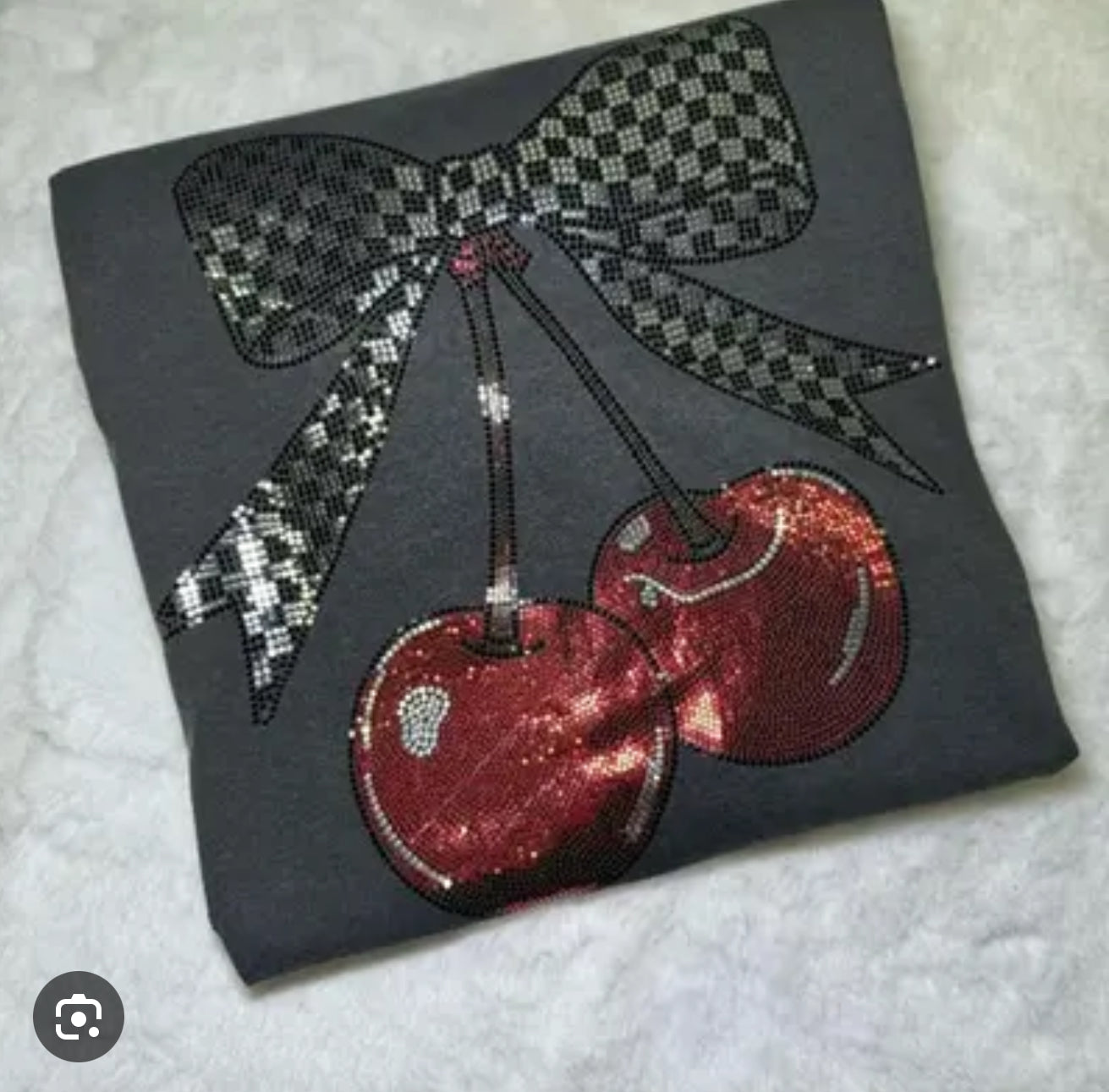 Cherries (Spangle Design) tee