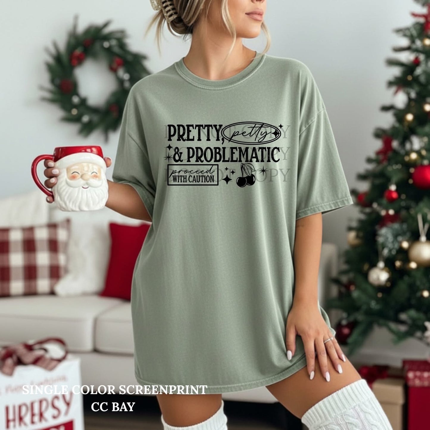 Pretty, petty & Problematic tee