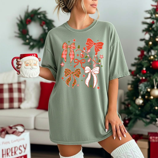Festive Bows tee