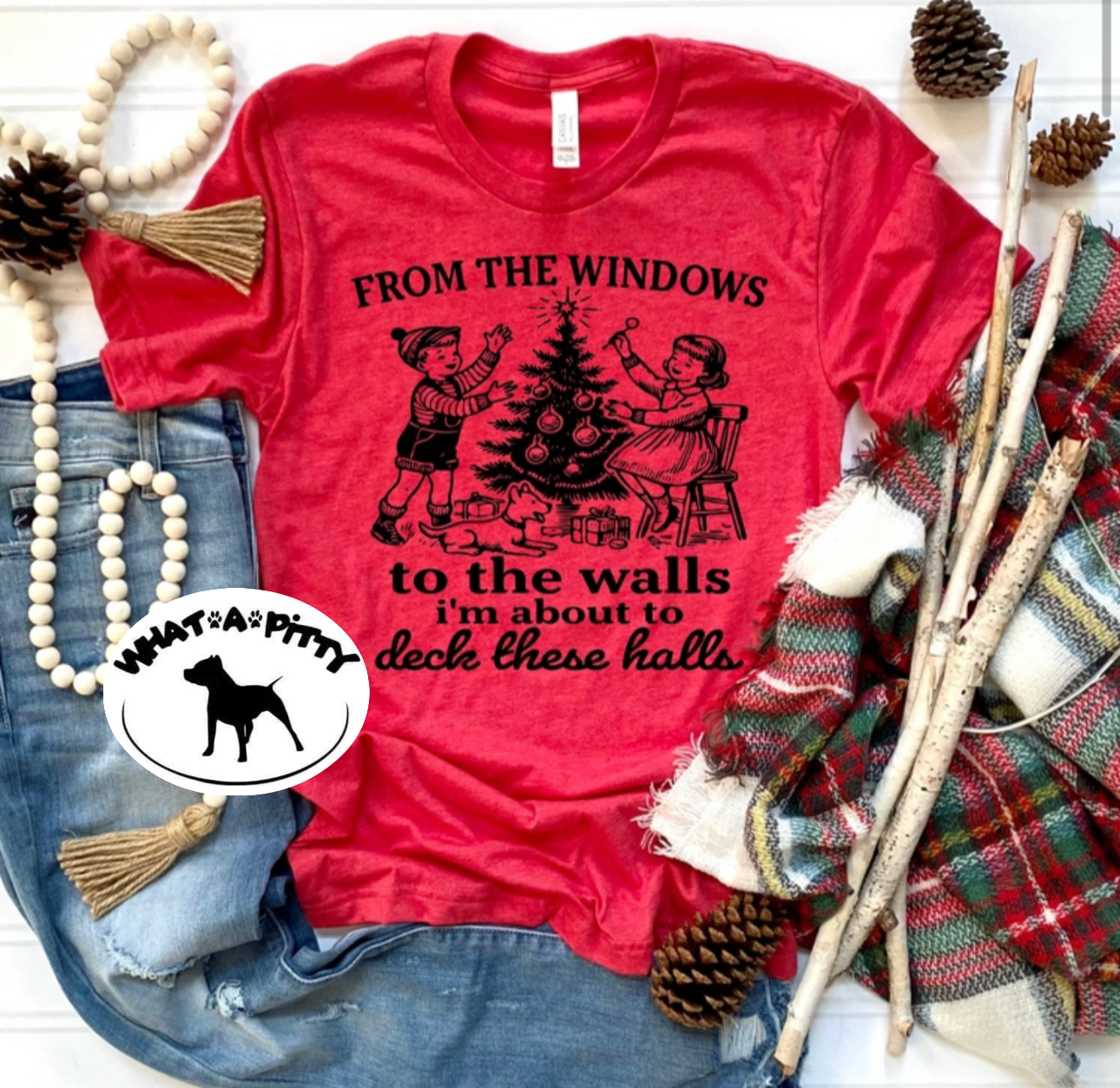 Deck these Halls tee