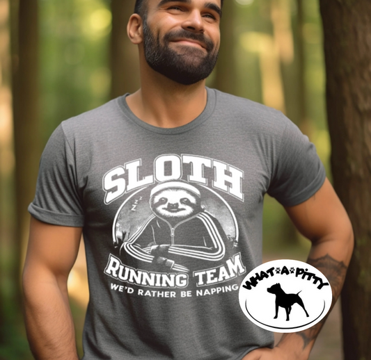 Sloth Running Team tee