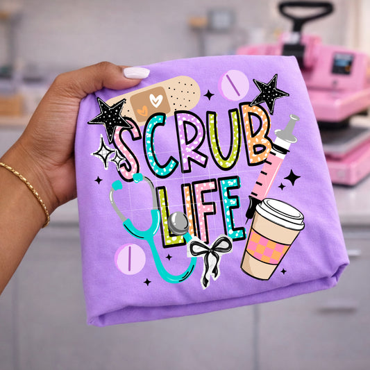 Scrub Life tee