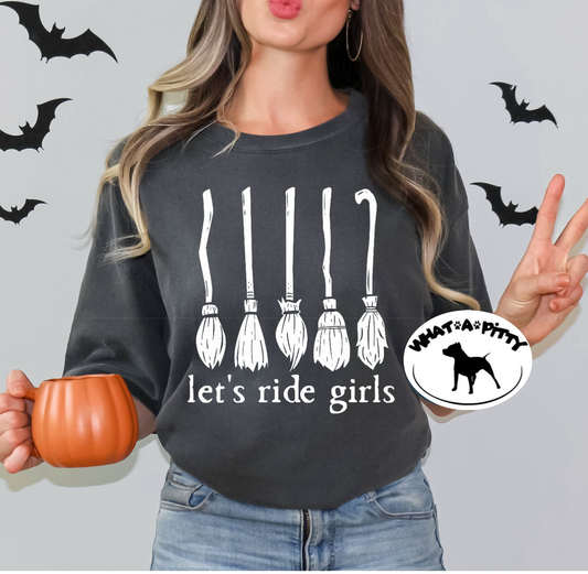 Let's Ride Girls tee