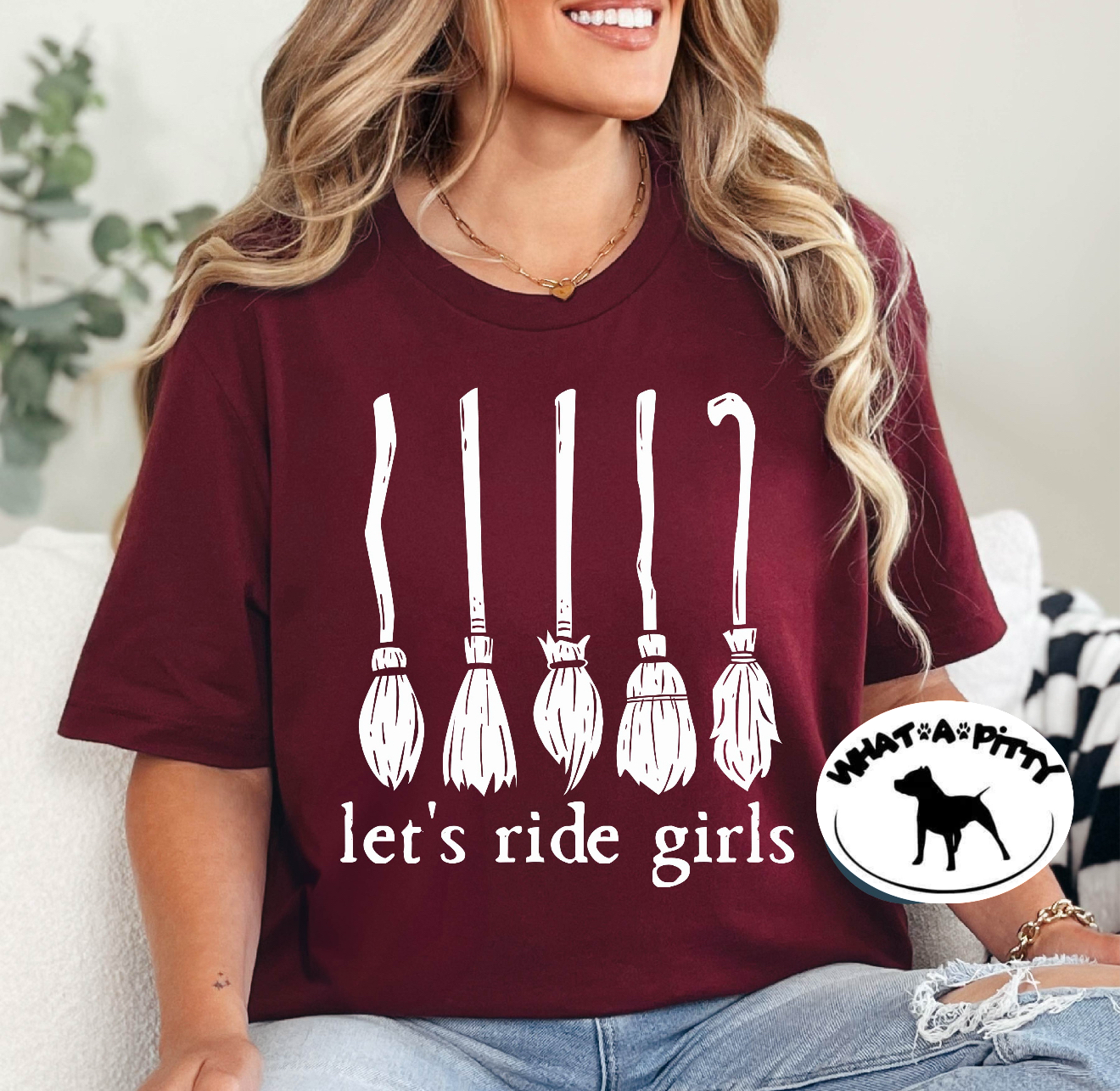 Let's Ride Girls tee