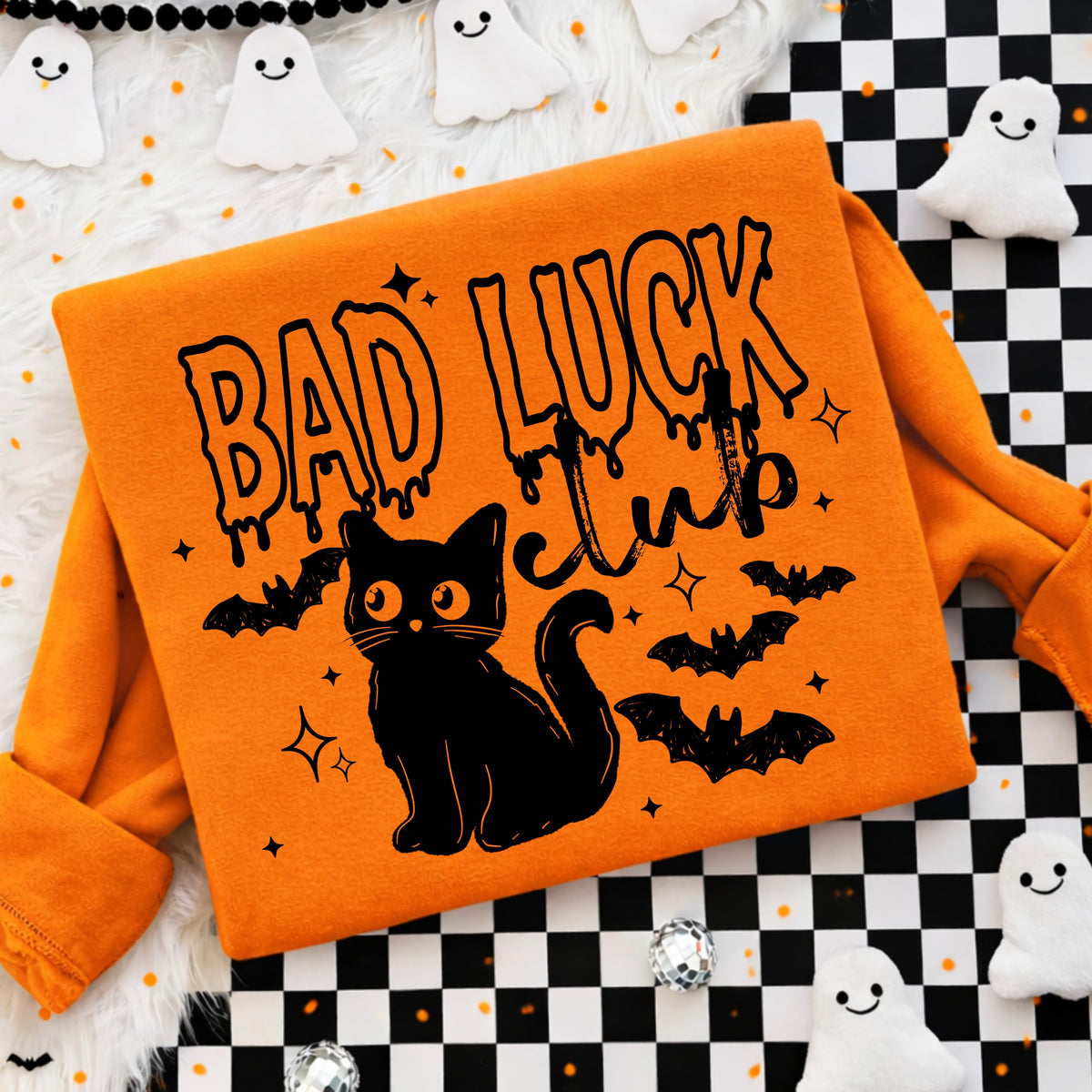Bad Luck Club  Black Cat tee