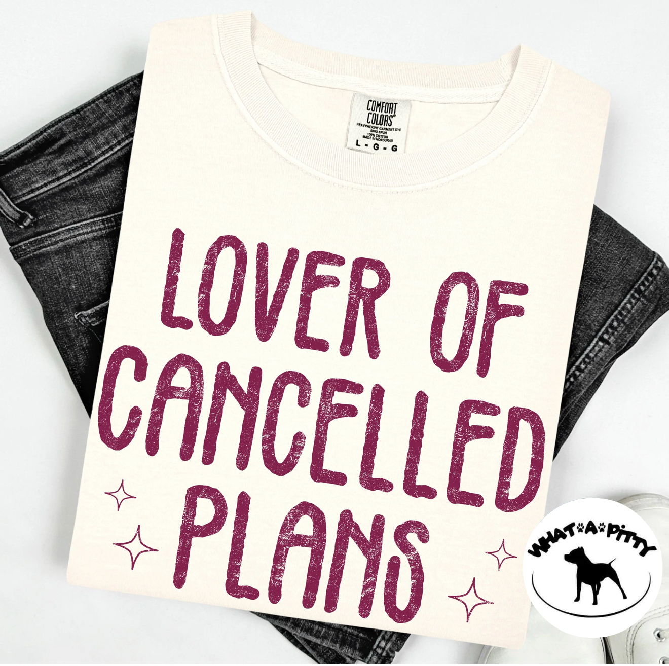 Lover of cancelled plans tee