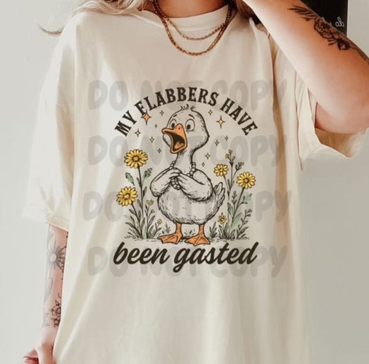 My Flabbers have been Gasted tee (Color)
