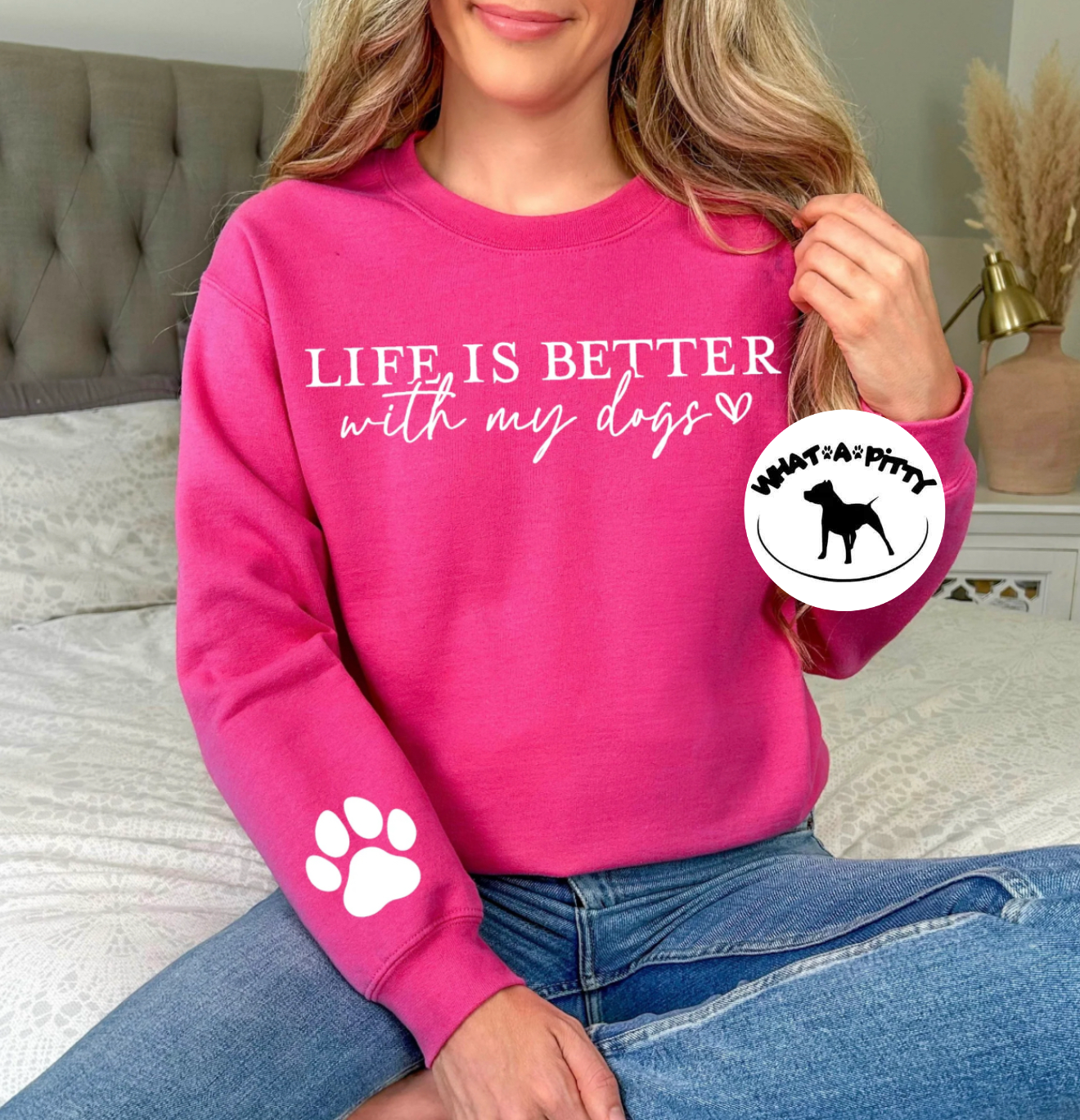 Life is better with my dogs tee