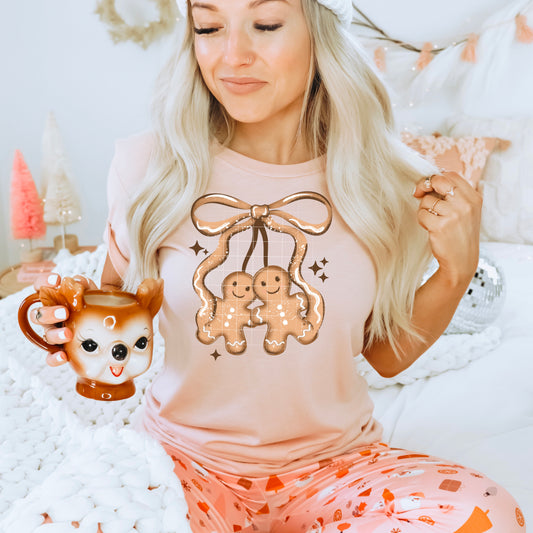 Gingerbread Cherries tee