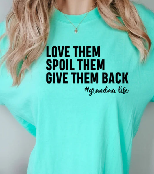 #GRANDMA LIFE tee