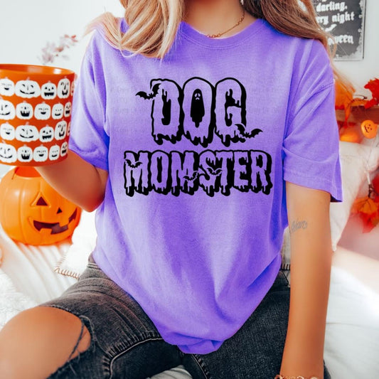 Dog Momster tee