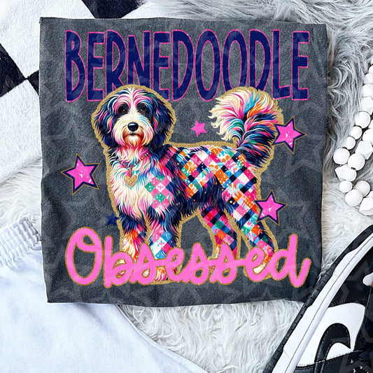 BERNADOODLE Obsessed tee