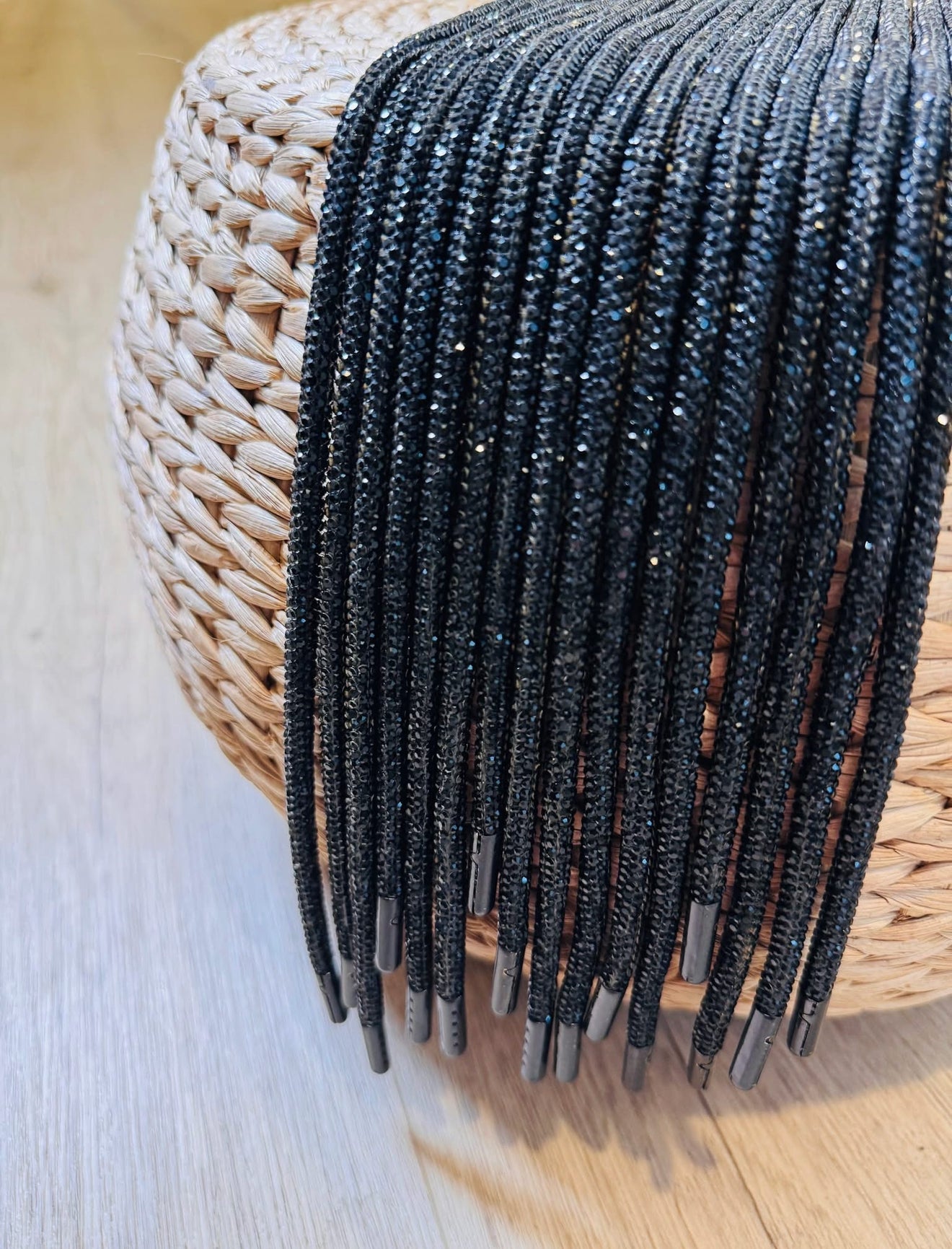 Rhinestone Hoodie Strings