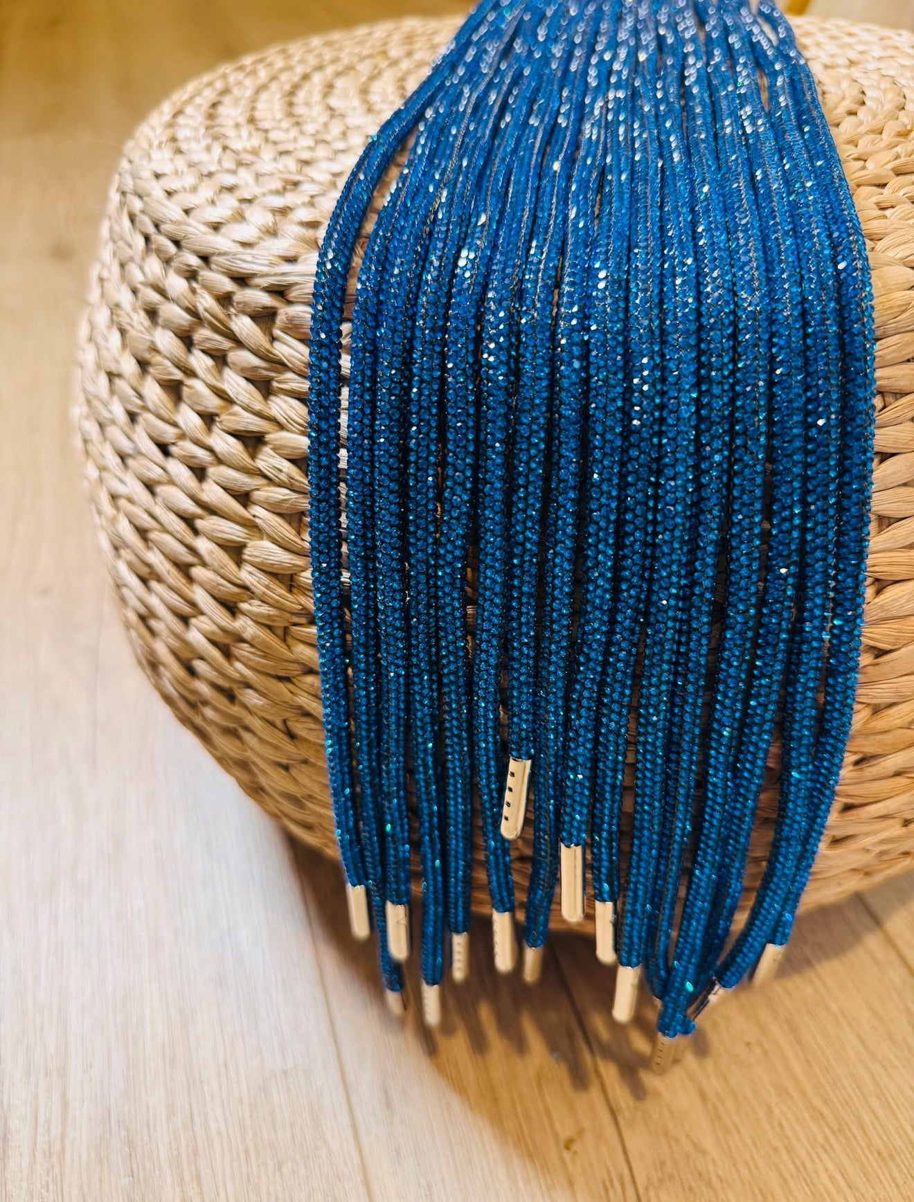 Rhinestone Hoodie Strings