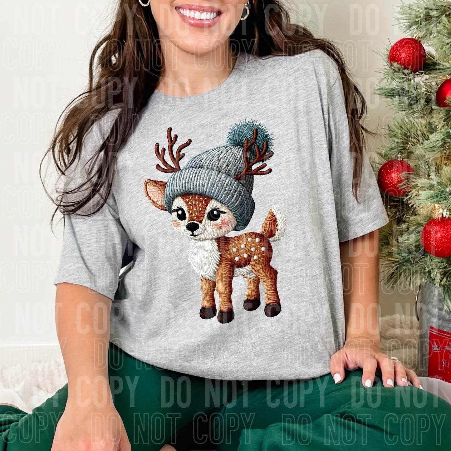 Winter Deer tee