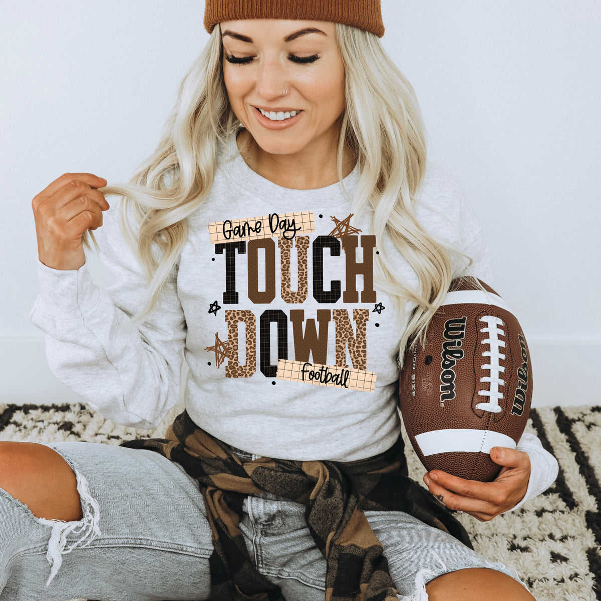 Leopard Touch Down tee