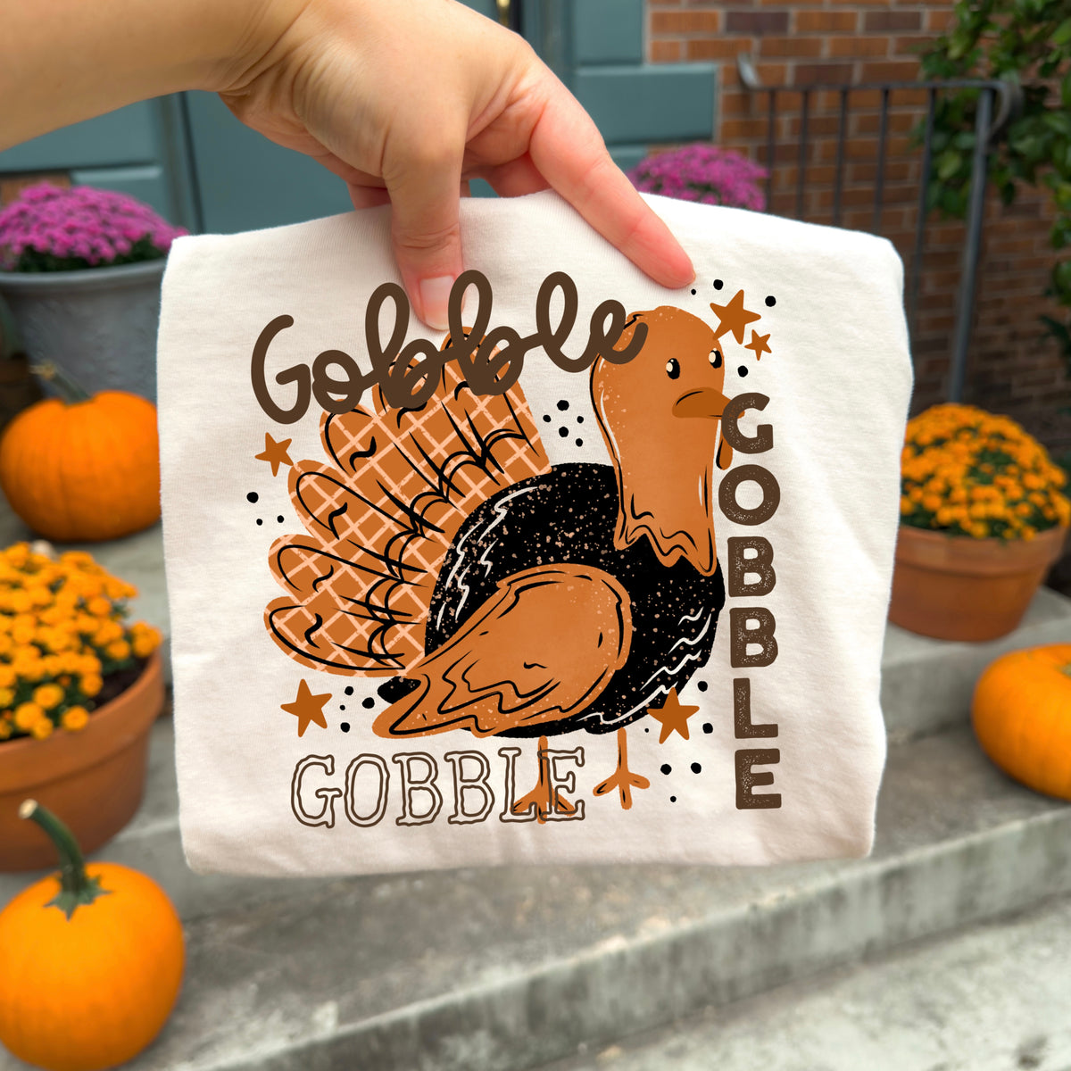 Gobble Turkey tee