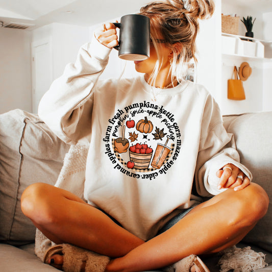 Fall Farm things tee