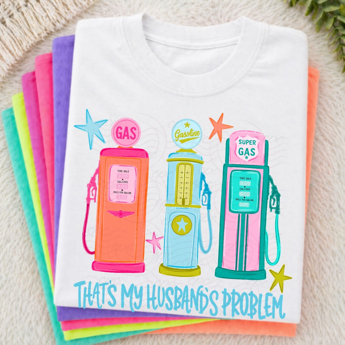 That's my husbands problem tee