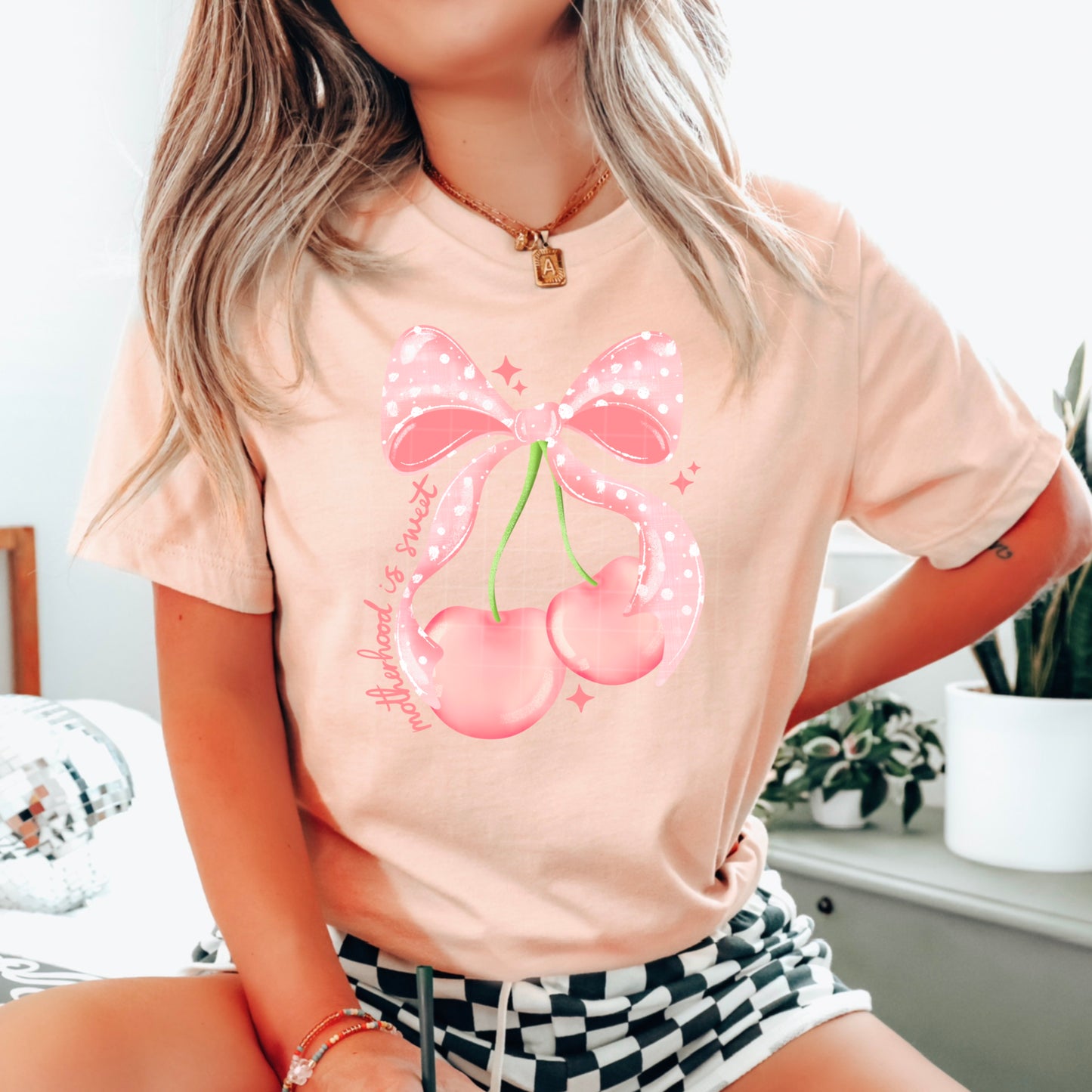 Motherhood is Sweet tee