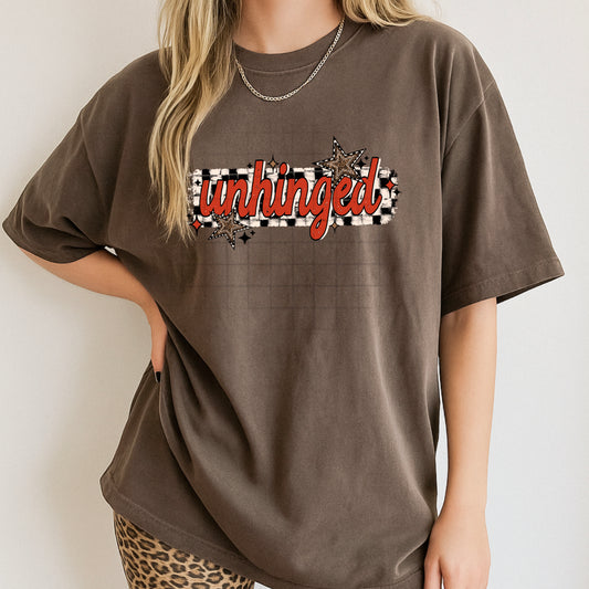 Unhinged tee