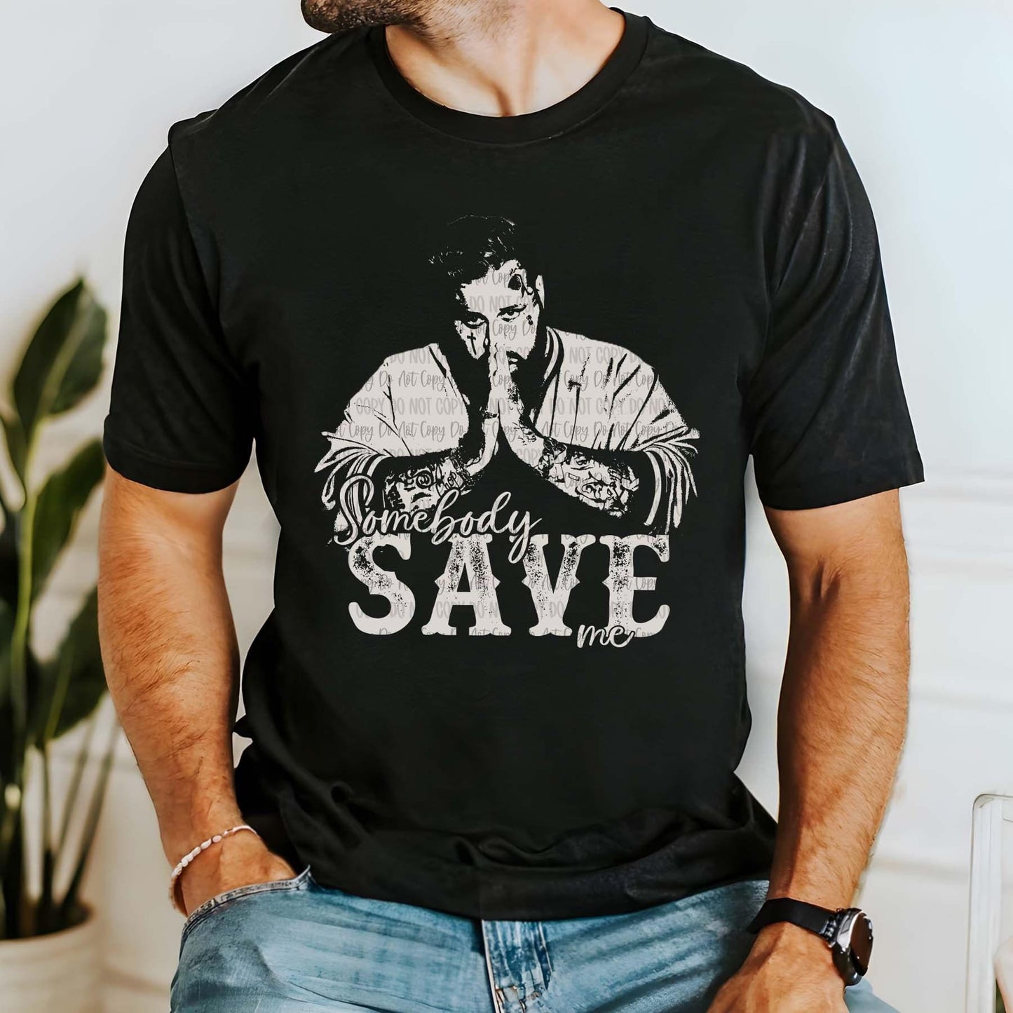 Somebody Save Me tee