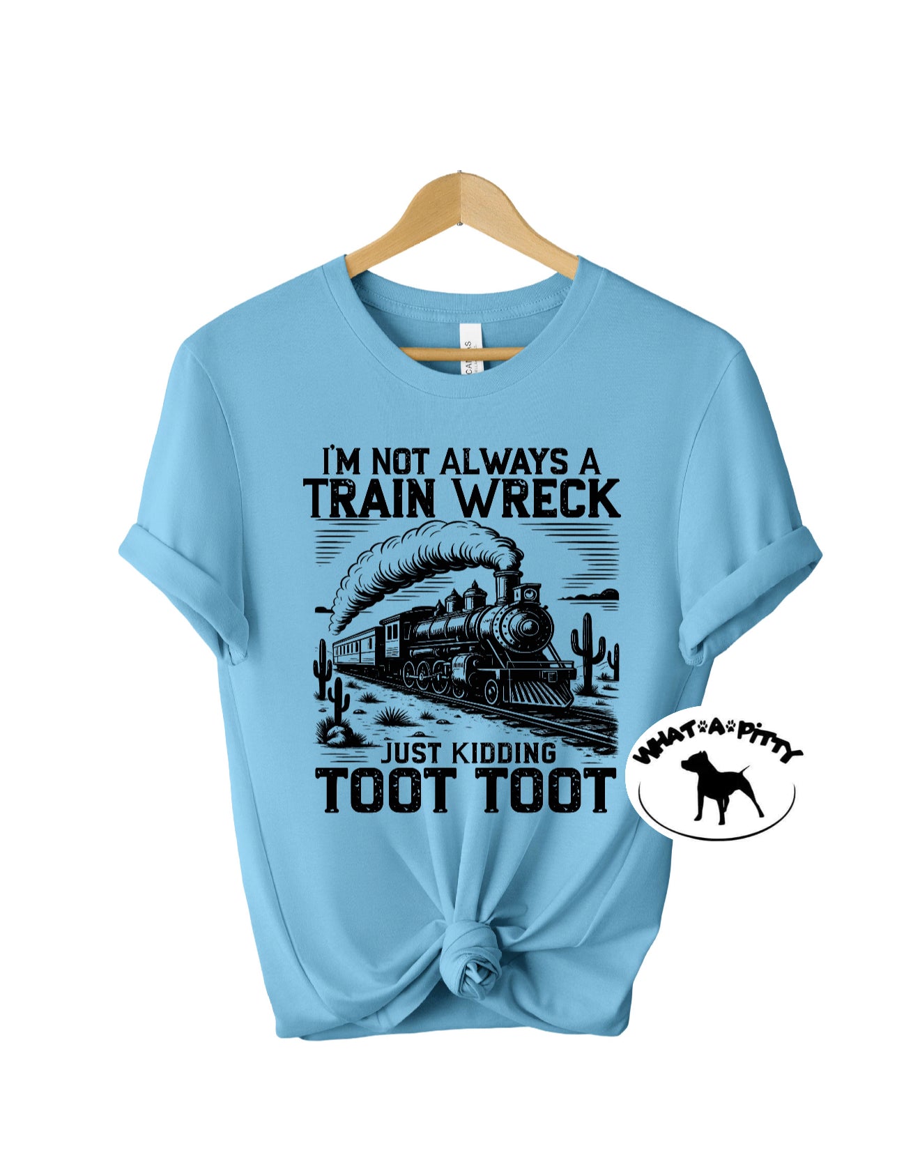 Train Wreck tee