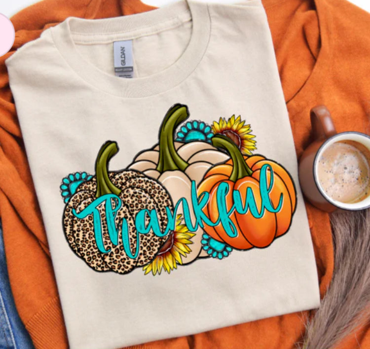 Thankful Pumpkin tee