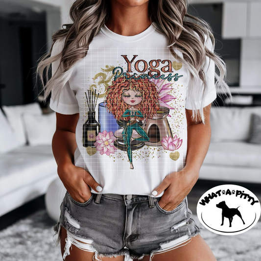 Yoga Princess tee