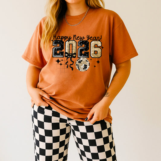 Happy New Year 2026 tee