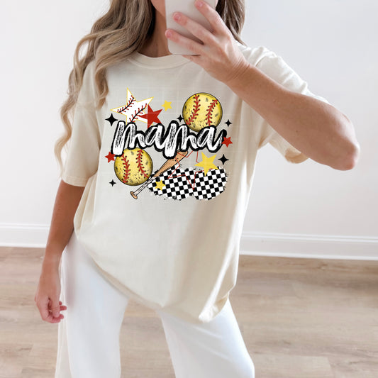 Softball Mama tee