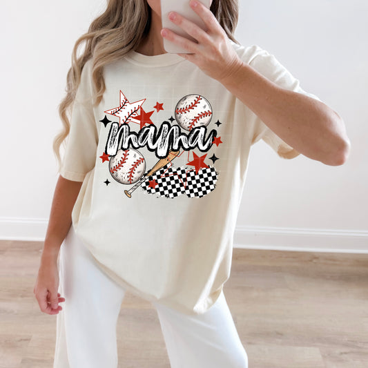 Baseball Mama tee