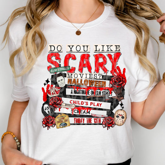 Do you like Scary Movies? t-shirt