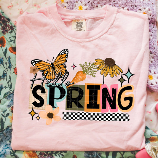 Hello Spring tee
