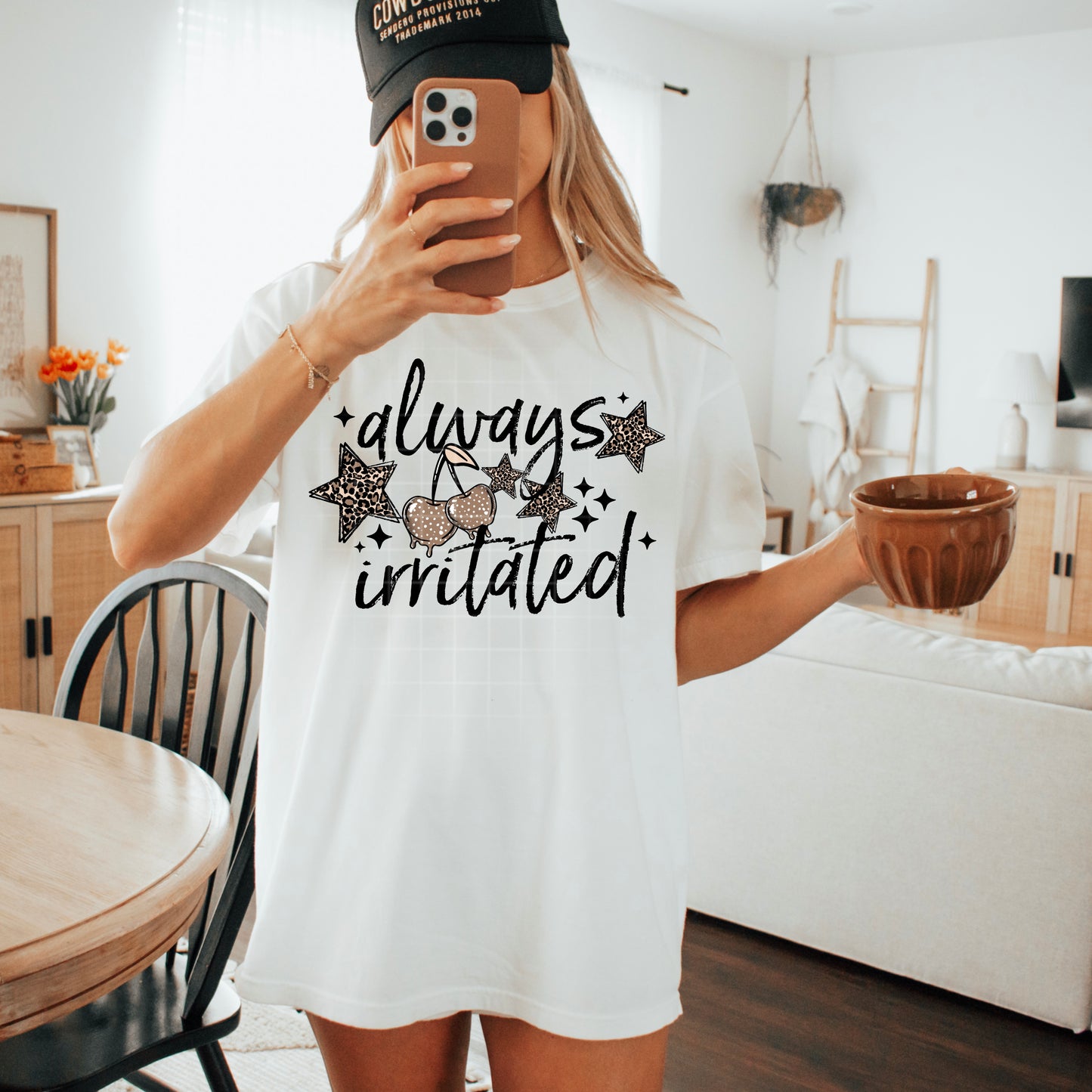 Always Irritated tee (Black Ink)