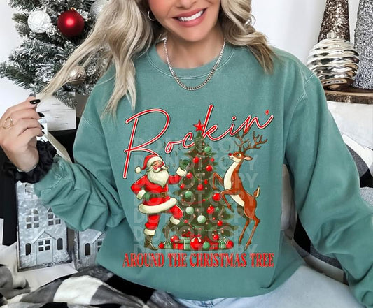 Rockin' around the Christmas Tree Sweatshirt