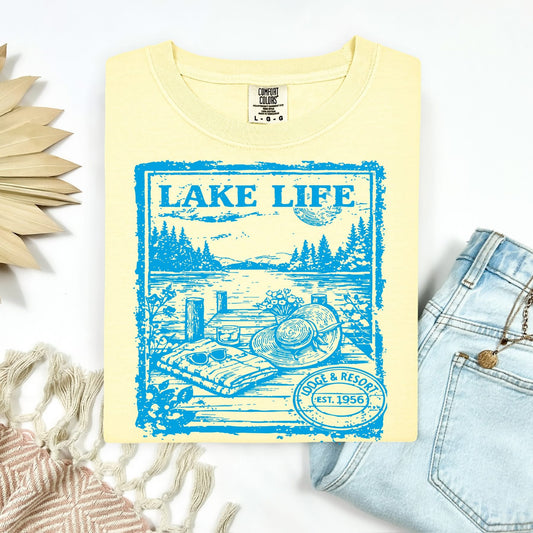 Lake Life Dock tee
