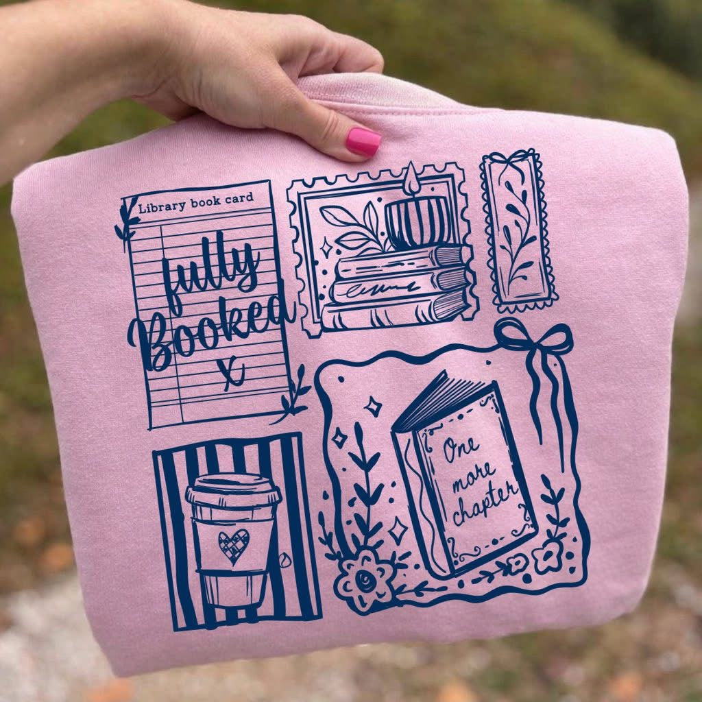Fully Booked collage tee