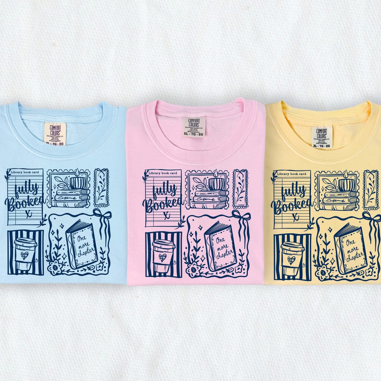Fully Booked collage tee